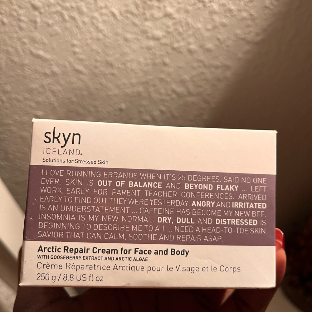 Skyn Iceland Brand new NWT anti aging winter skincare face and body